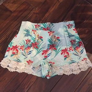Charlotte Russe Floral Shorts
